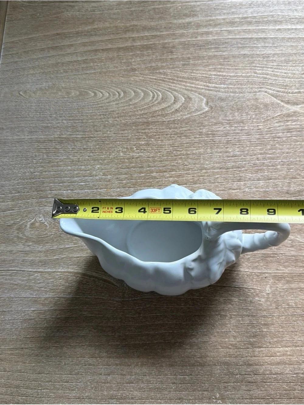 Williams Sonoma Figural Pumpkin Stoneware Gravy Boat